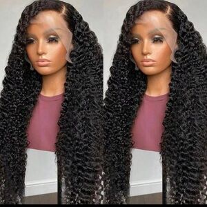 Elegant Deep Wave Lace Front Wig